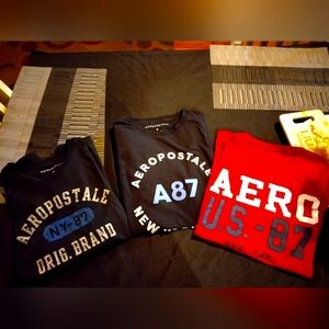 Aeropostale tee shirt bundle size medium